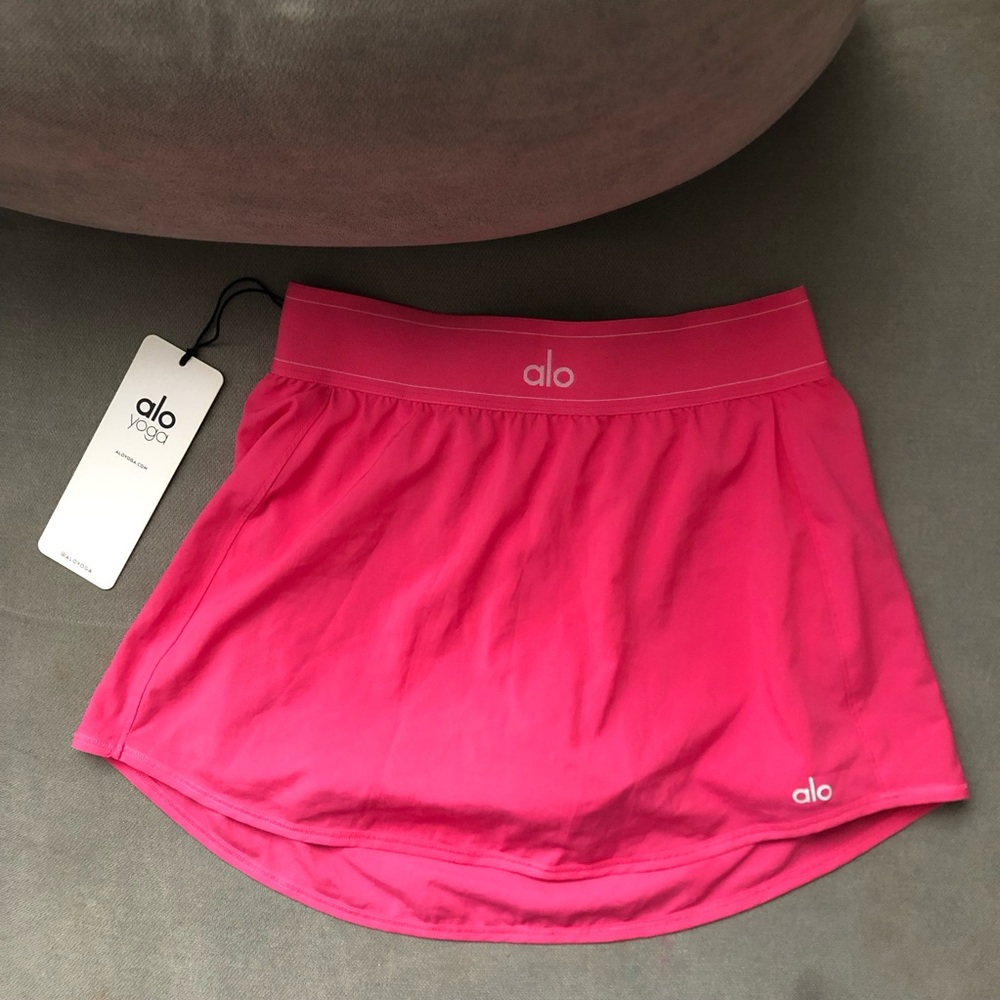 ALO  MATCH POINT SKIRT IN FUSCHIA PINK SIZE XS - Picture 5 of 12